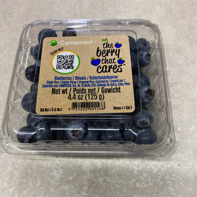 Blueberries 125g 