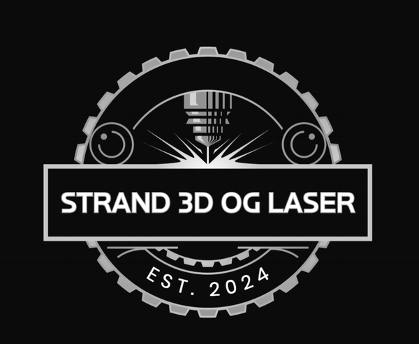 Strand 3d og laser