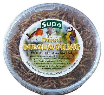 Mealworms for Wild Birds 500ml -Meal worms