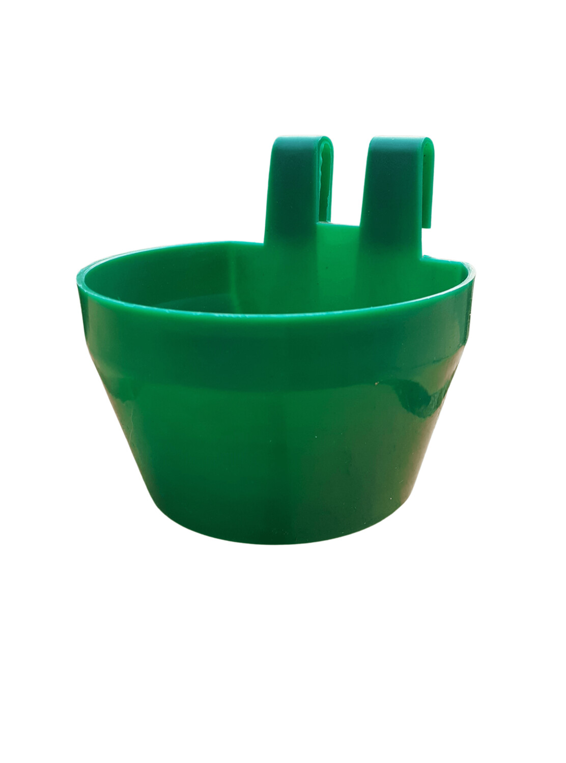 Plastic cage cup GREEN