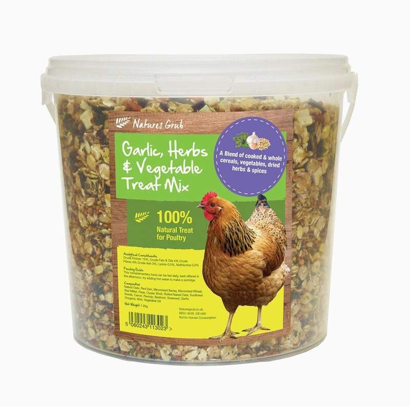 Nature's Grub Garlic, Herbs & Vegetable Treat Mix 600g