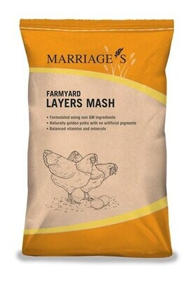 Marriage's Farmyard Layers Mash (premium) 20kg