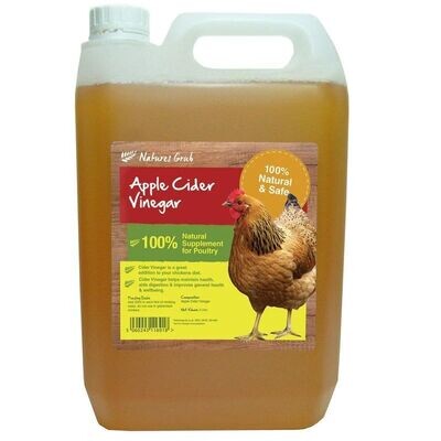 Nature's Grub Apple Cider Vinegar 5L