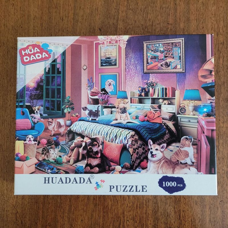 Jigsaw Puzzle, 1000 pieces, Mischievous Pets (Used)
