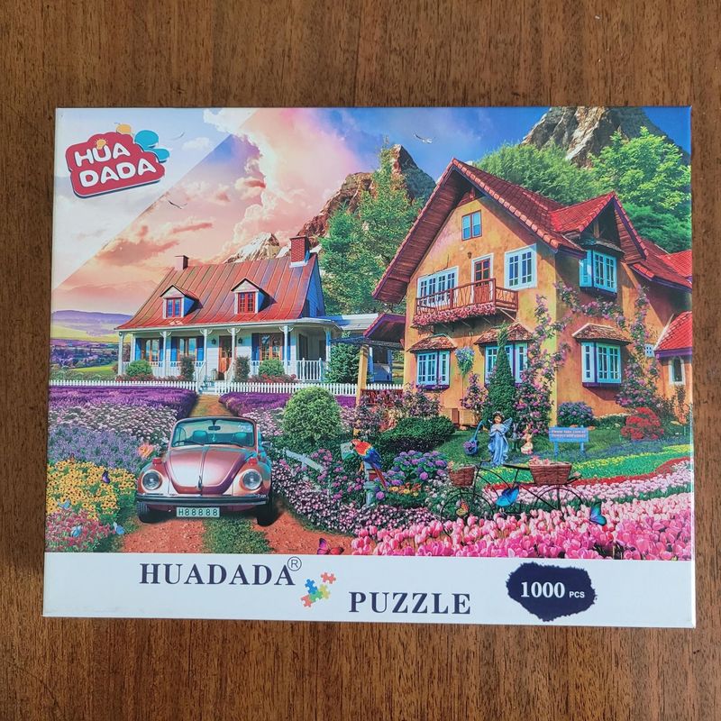 Jigsaw Puzzle, 1000 pieces, Cottage Garden (Used)
