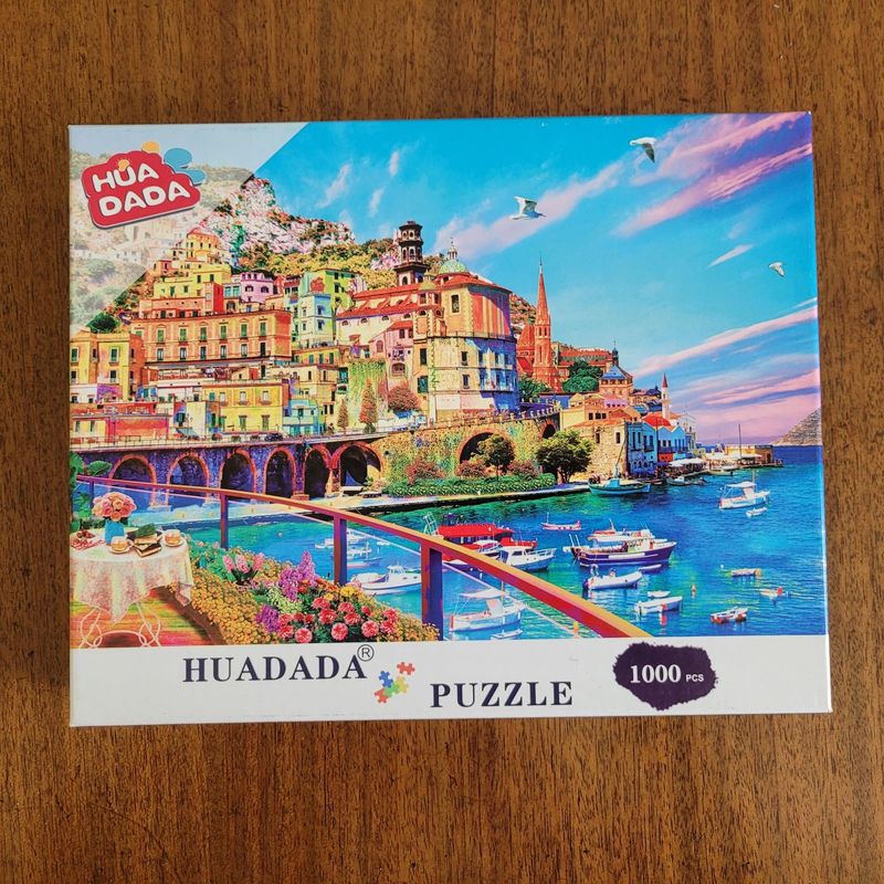 Jigsaw Puzzle, 1000 pieces, Harbour Town (Used)