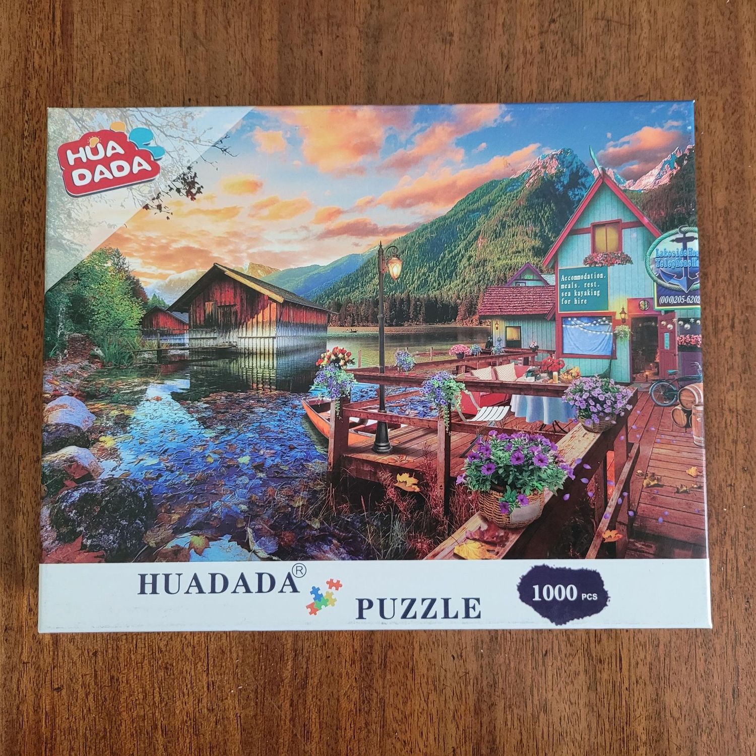 Jigsaw Puzzle, 1000 pieces, Canoe Lake (Used)