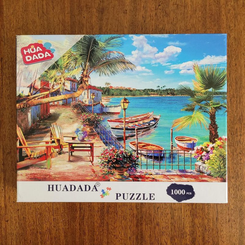 Jigsaw Puzzle, 1000 pieces, Holiday Bay (Used)