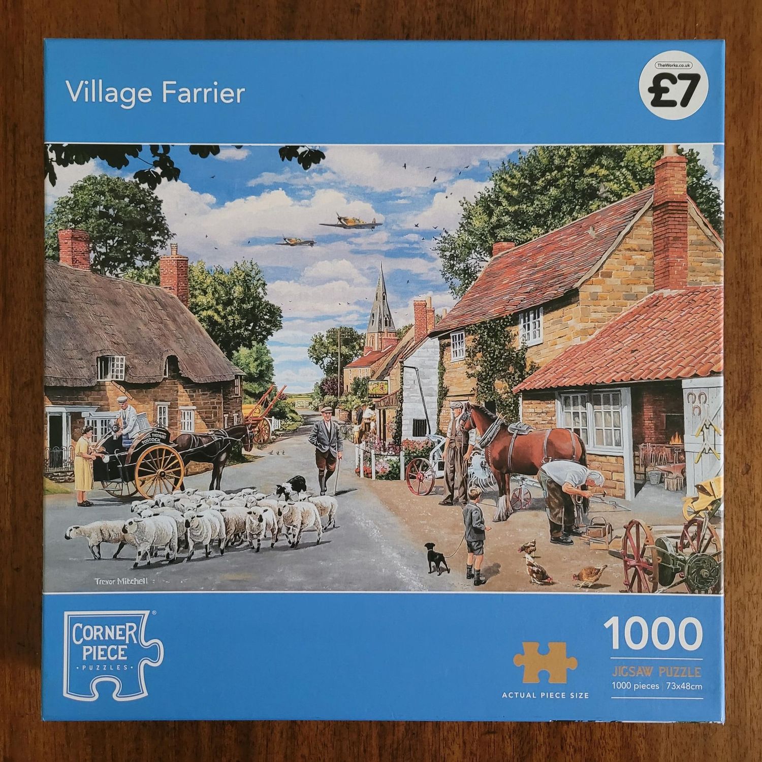 Jigsaw Puzzle, 1000 pieces, Village Farrier (Used)