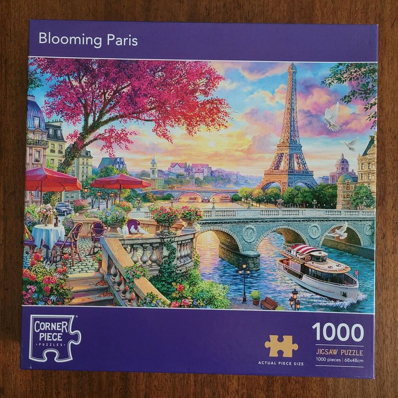 Jigsaw Puzzle, 1000 pieces, Blooming Paris (Used)