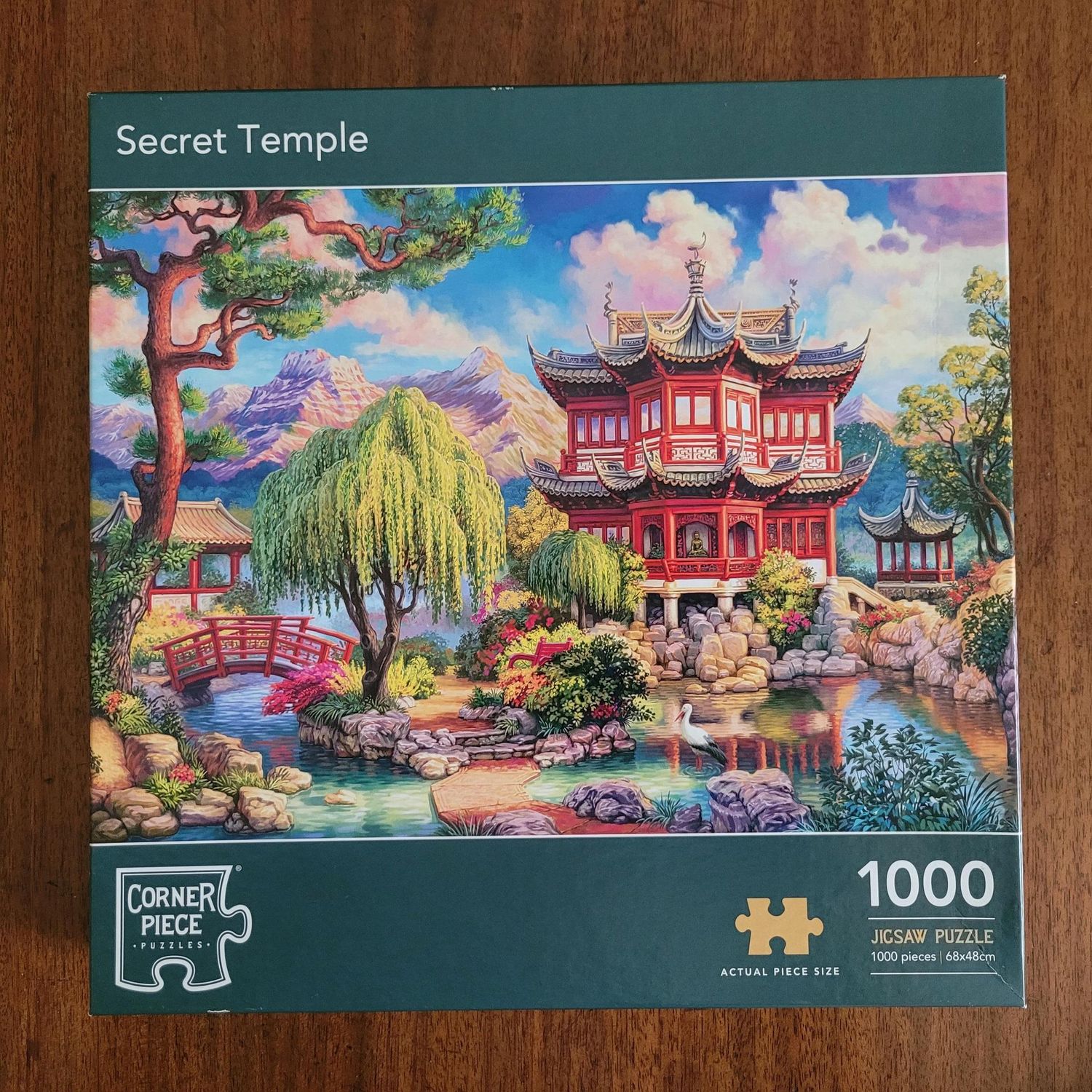 Jigsaw Puzzle, 1000 pieces, Secret Temple (Used)