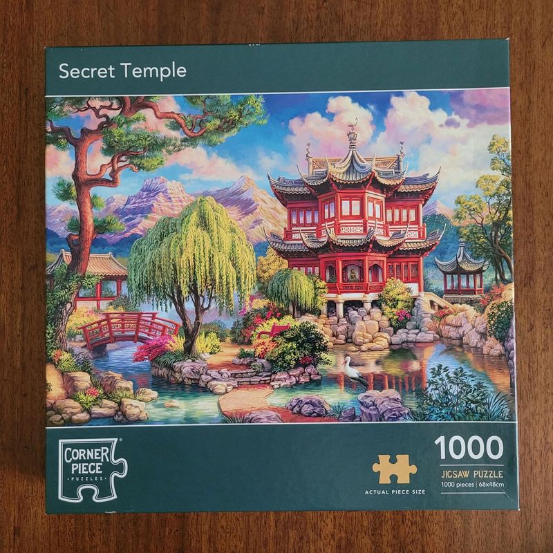 Jigsaw Puzzle, 1000 pieces, Secret Temple (Used)