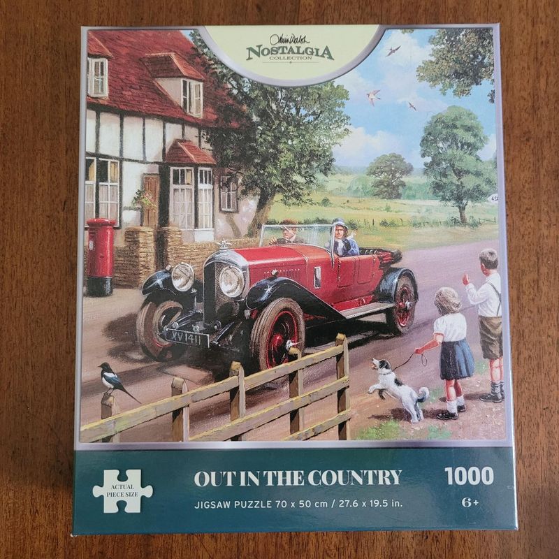 Jigsaw Puzzle, 1000 pieces, Out in the Country (Used)