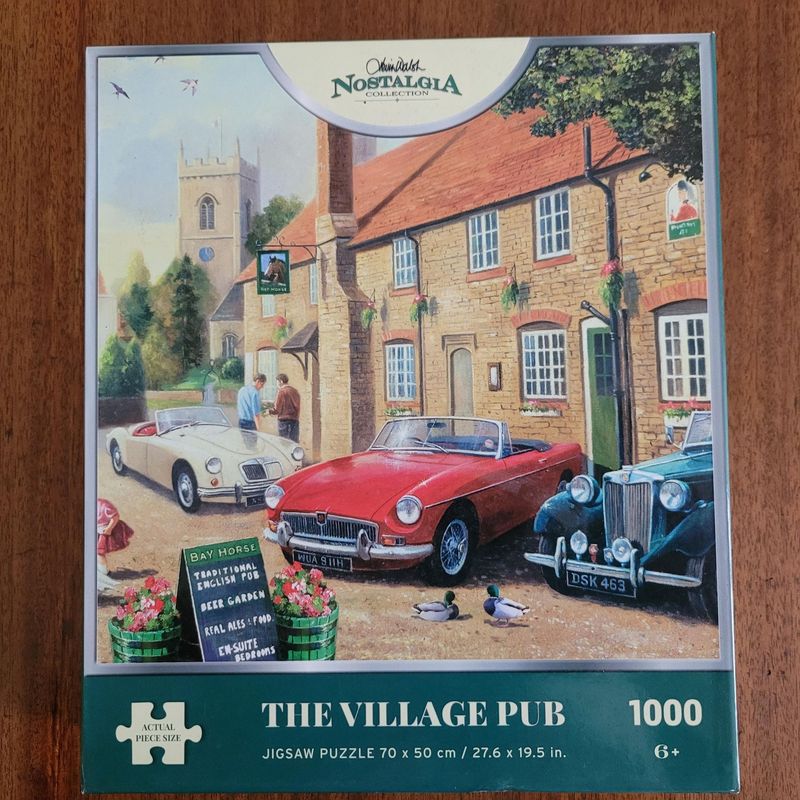 Jigsaw Puzzle, 1000 pieces, The Village Pub (Used)