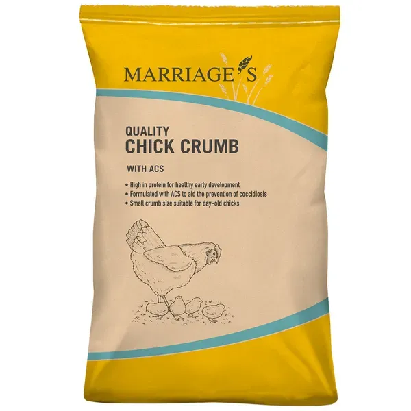 Marriage&#39;s Chick Crumb with ACS (Coccidiostat) 20kg