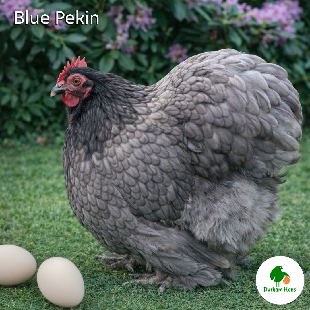 Blue Pekin Hen