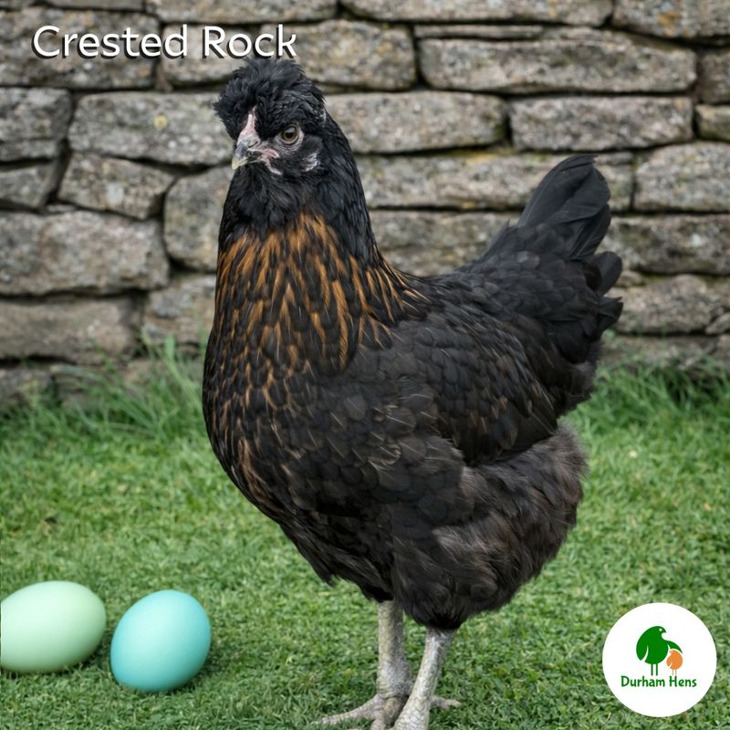 Crested Rock Hatching Eggs (Pack of 6)