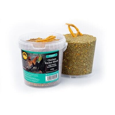 Feldy Chicken Pecker Block 1.25kg - Seaweed