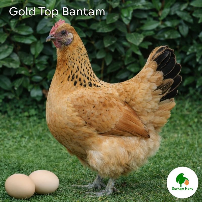 Gold Top Bantam Hatching Eggs (Pack of 6)
