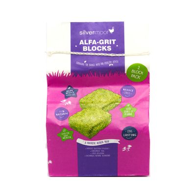 Silvermoor Alfa Grit Block TWIN PACK (2 x 1kg)