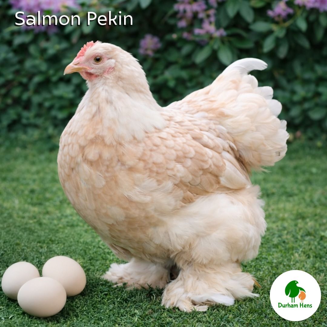 Salmon Pekin Hen