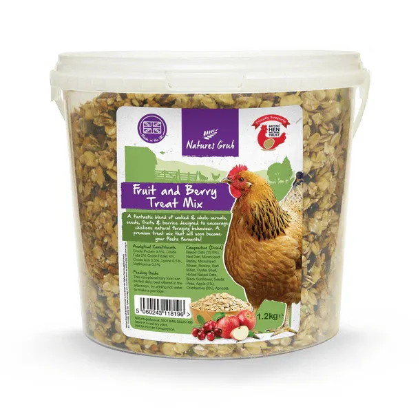 Nature's Grub Fruit &amp; Berry Treat Mix 1.2kg