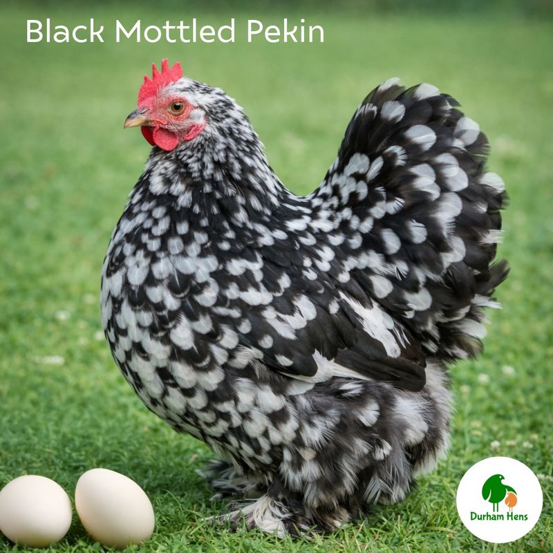 Black Mottled Pekin Hatching Eggs (Pack of 6)
