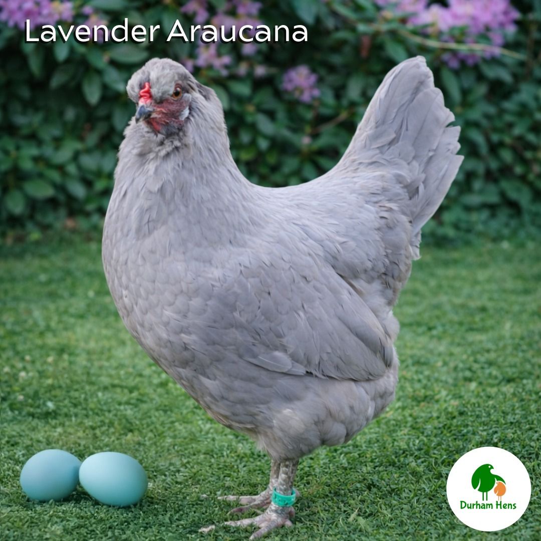 Lavender Araucana Hatching Eggs (Pack of 6)