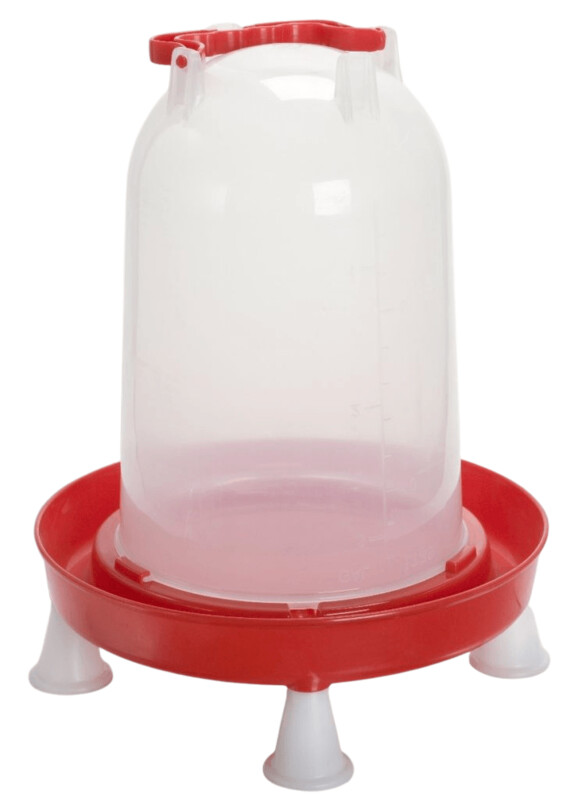 Poultry Drinker with Feet 12L