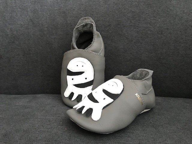 BOBUX Soft Sole Zebra Grey