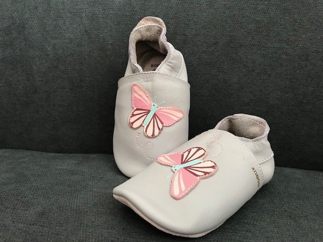 BOBUX Soft Sole Lilac Butterfly BOBUX Soft Sole Lilac Butterfly