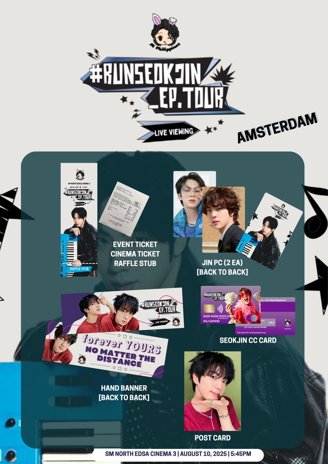 RUNSEOKJIN EP. TOUR LIVEVIEWING IN AMSTERDAM - SM NORTH EDSA SCREENING