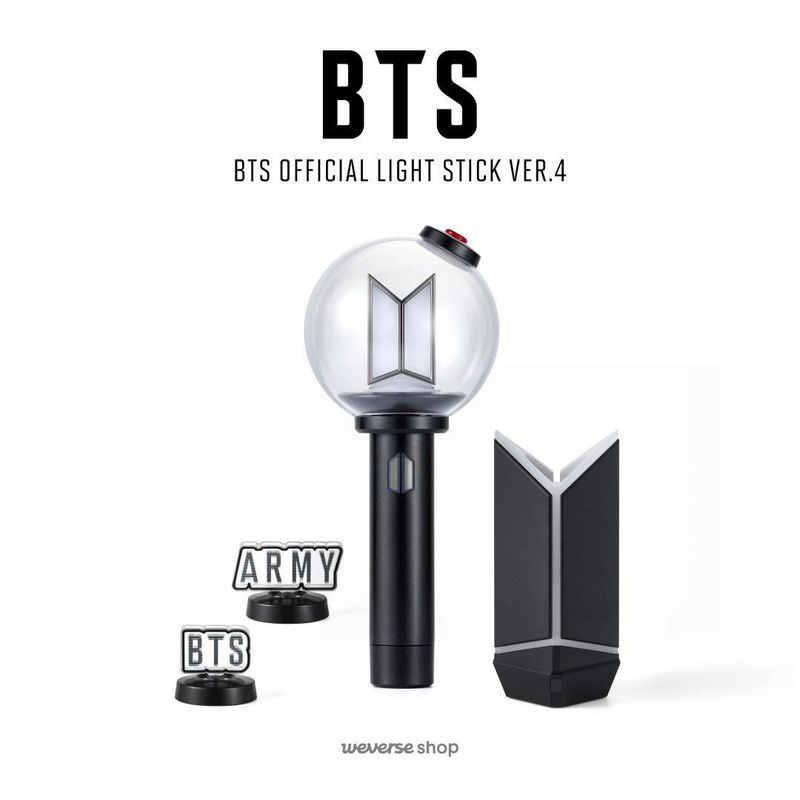 BTS OFFICIAL LIGHT STICK VER.4 ACCESSORIES (PAYO)
