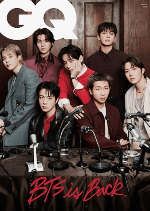 GQ March 2026 Magazine (BTS Cover)