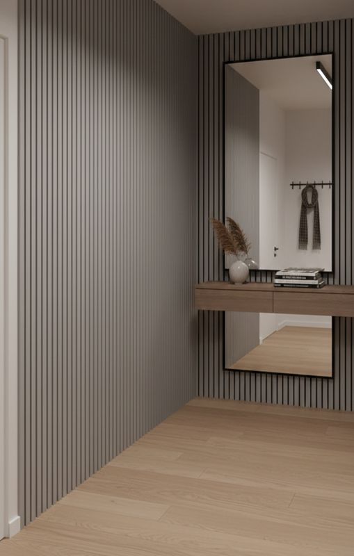 Akustikpaneel I 275*60cm I grau