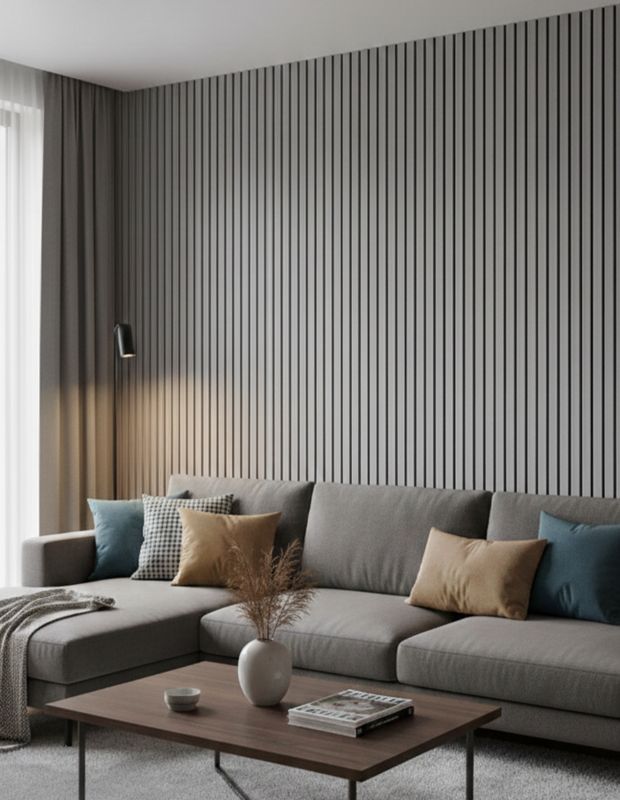 Akustikpaneel I 240*60cm I grau