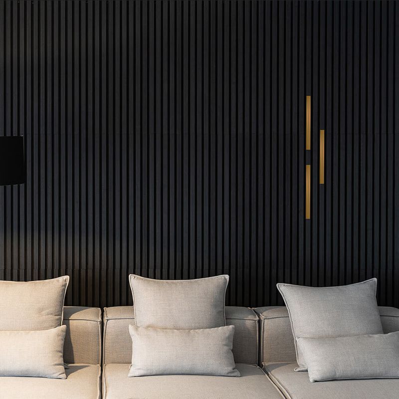 Akustikpaneel I 240*60cm I schwarz