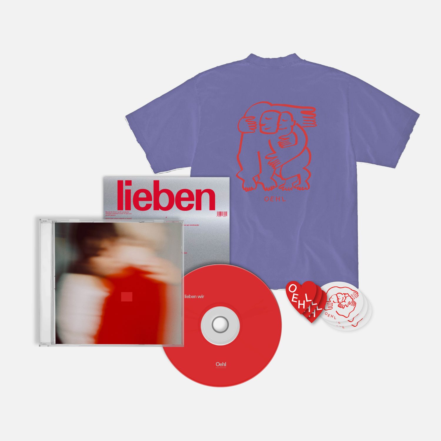 Oehl: Lieben Wir CD &amp; T-Shirt