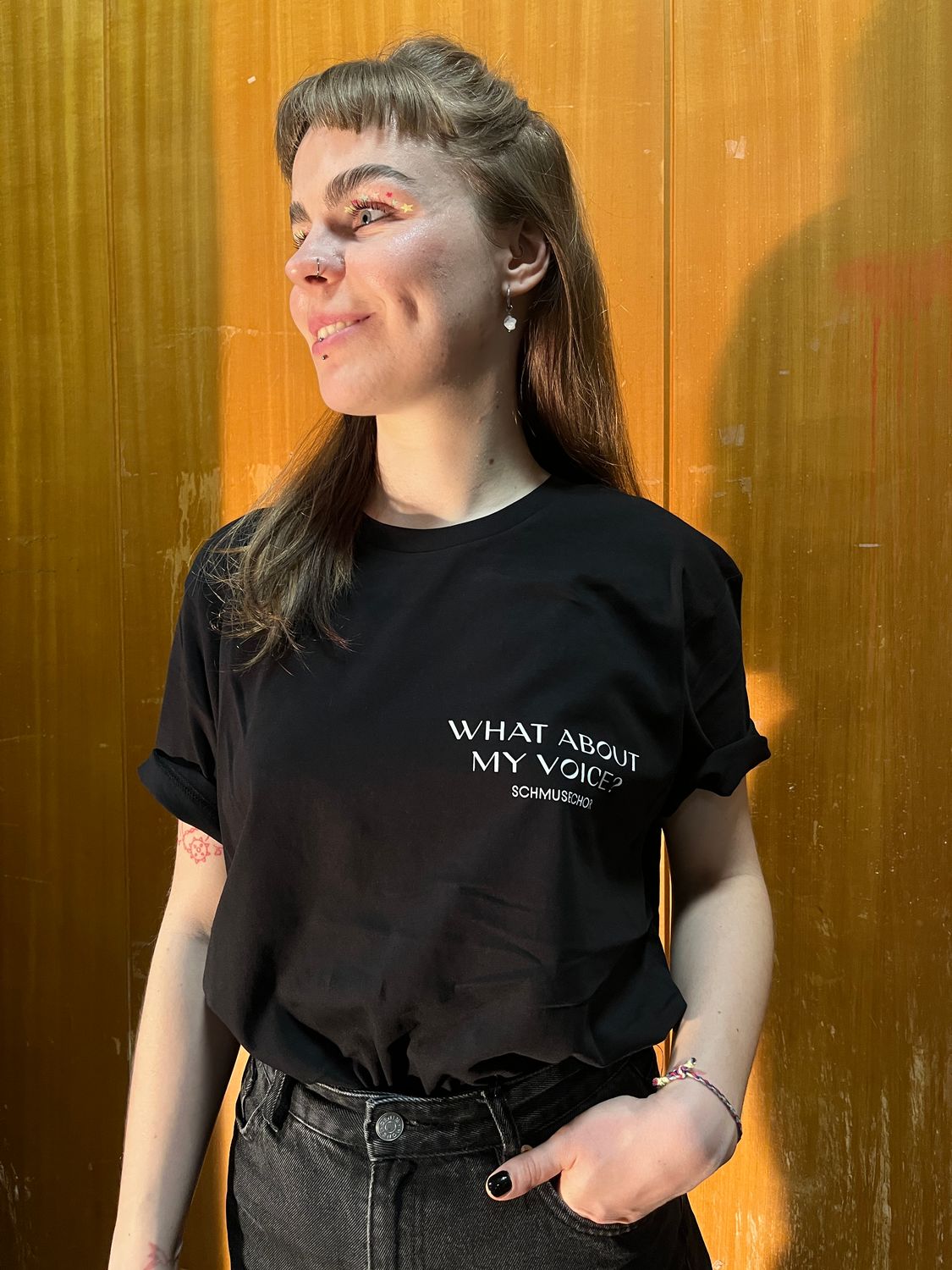 Schmusechor: "What About My Voice?" Shirt