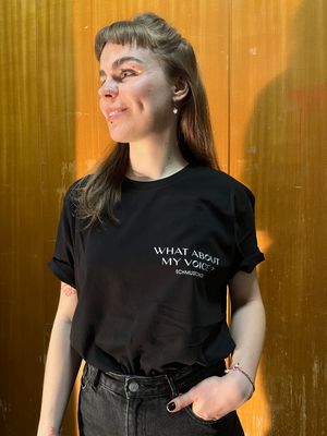 Schmusechor: "What About My Voice?" Shirt