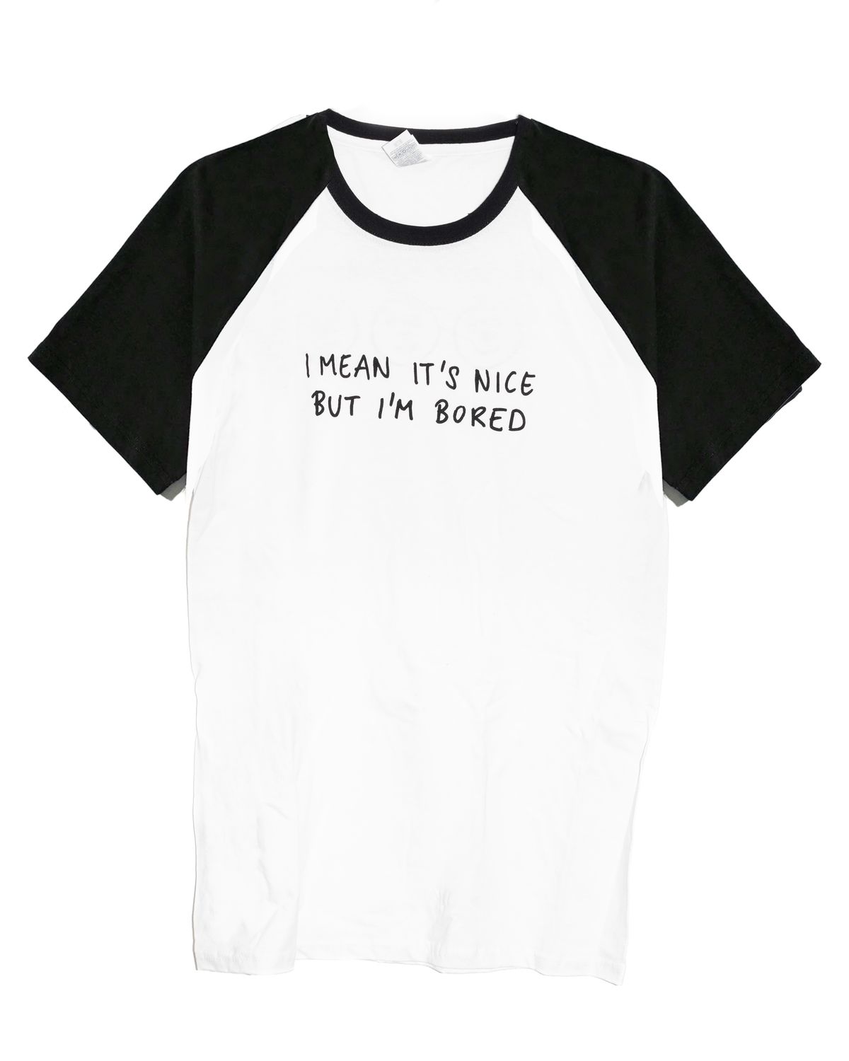 My Ugly Clementine "nice but I'm bored" - schwarz-weiß