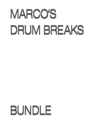 Marco's Drum Breaks Bundle Marco's Drum Breaks Bundle