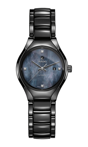 True Automatic Diamonds Blue Mother of Pearl Dial 30MM R27242872