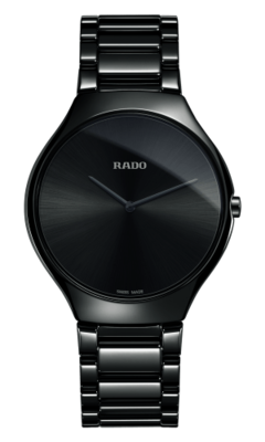 True Thinline Black Dial 39MM Quartz R27741182