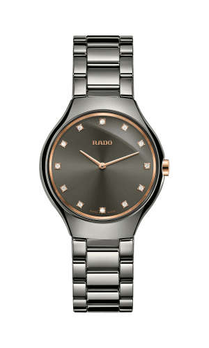 True Thinline Diamonds Grey Dial 30MM Quartz R27956722