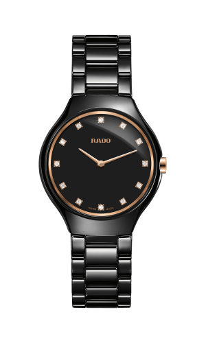 True Thinline Diamonds Black Dial 30MM Quartz R27742722