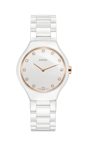 True Thinline Diamonds White Dial 30MM Quartz R27958722