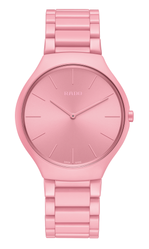 True Thinline Les Couleurs� Le Corbusier Luminous Pink 4320C Pink Dial 39MM Quartz R27094642