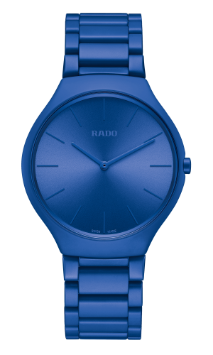 True Thinline Les Couleurs� Le Corbusier Spectacular Ultramarine 4320K Blue Dial 39MM Quartz R27092622