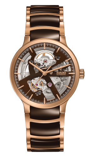 Centrix Open Heart Brown Dial 38MM Automatic R30181312